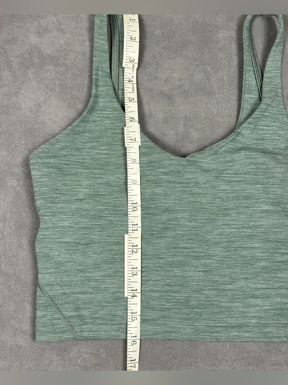 Lululemon Align Tank Top Heathered Tidewater Teal Size 8 (W1DE0S)